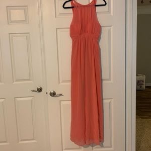 Bari Jay Coral Bridesmaid Dress